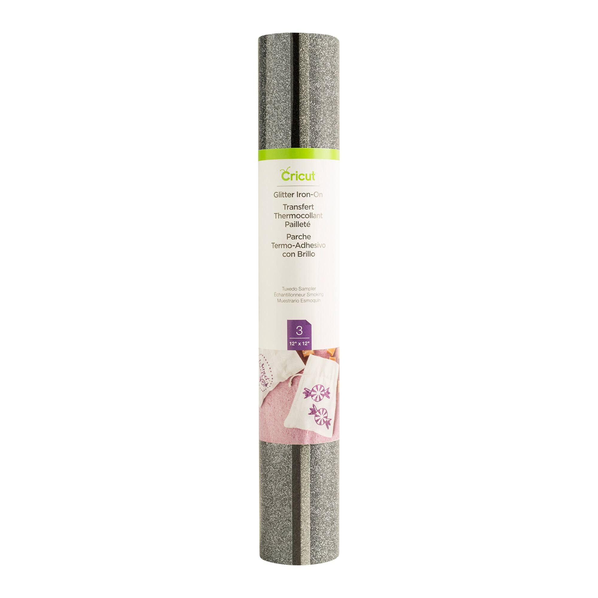 Cricut® Glitter Iron On™ Tuxedo Sampler